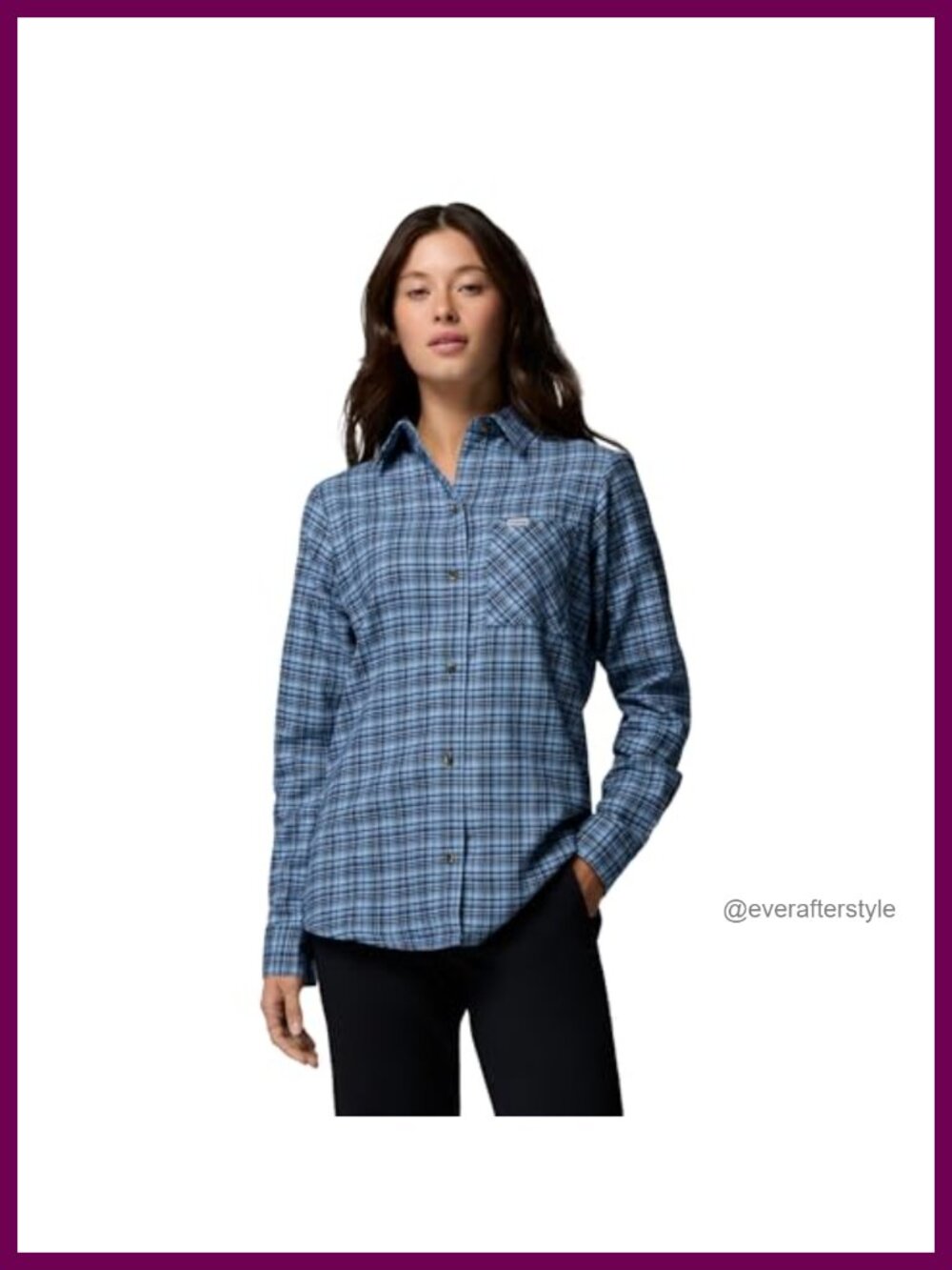 Columbia Calico B Long Sleeve Button-Up Shirt Regular Fit